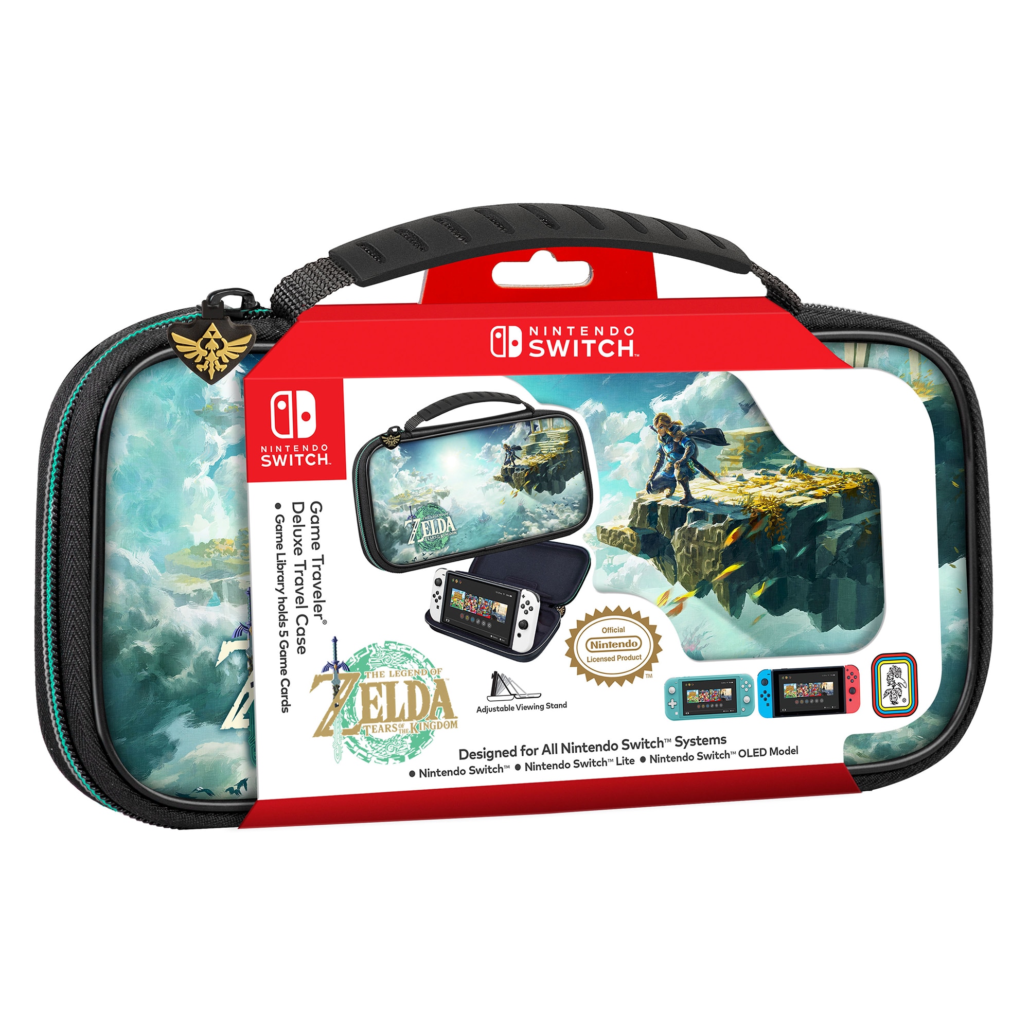 Nintendo Switch OLED Bundle with Mario Kart 8, Zelda and