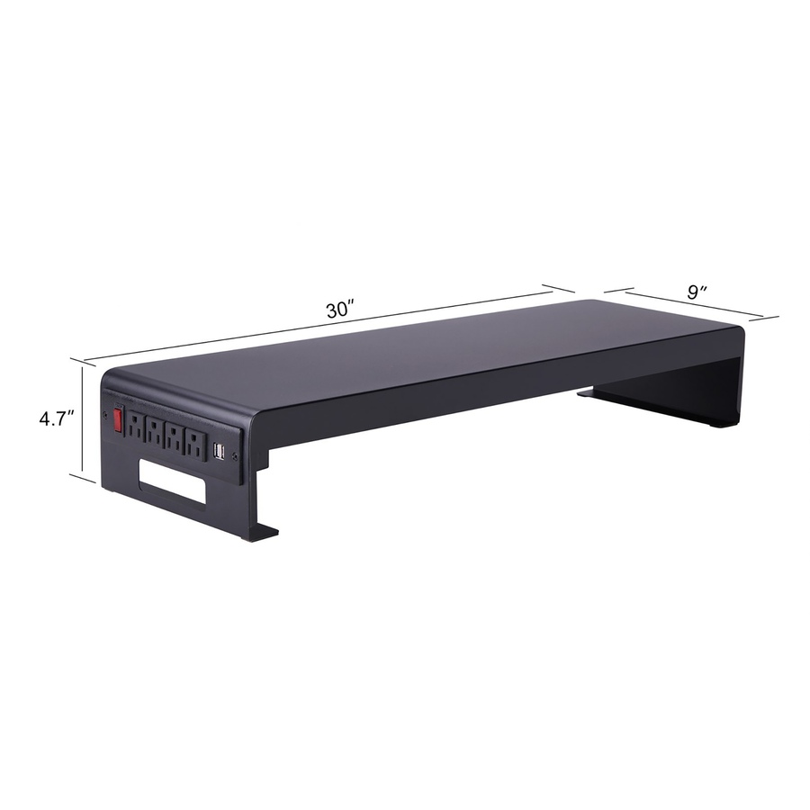 Image 733547_ALTMORE2.jpg, Product 733-547 / Price $149.99, Rocelco Dual Monitor Riser from Rocelco on TSC.ca's Electronics department