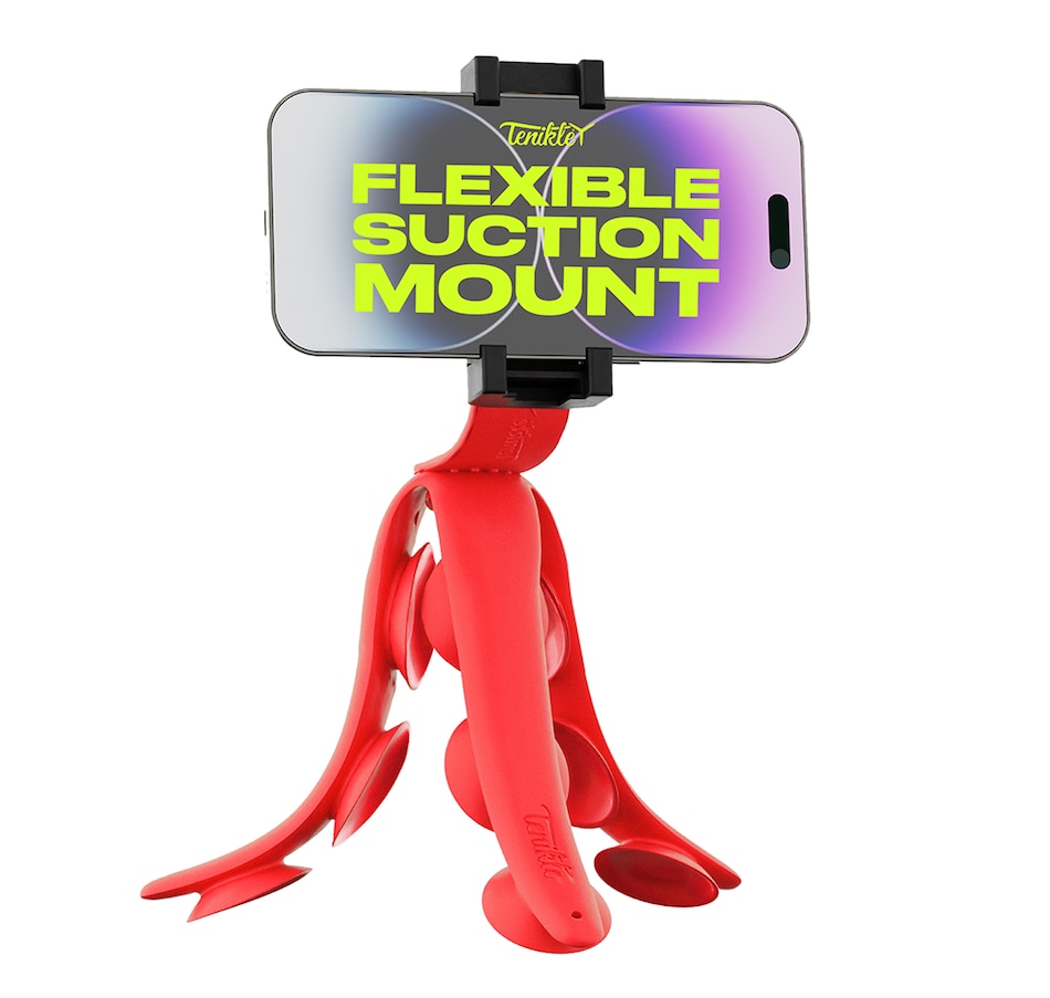 Image 733577_ALTMORE15.jpg, Product 733-577 / Price $29.99, Tenikle Pro Bendable Suction Cup Tripod from Tenikle on TSC.ca's Electronics department