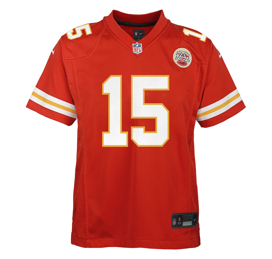 Image 733599_ALTMORE1.jpg, Product 733-599 / Price $149.99, Nike Youth Patrick Mahomes Kansas City Chiefs NFL Player Game Team Jersey on TSC.ca's Sports department