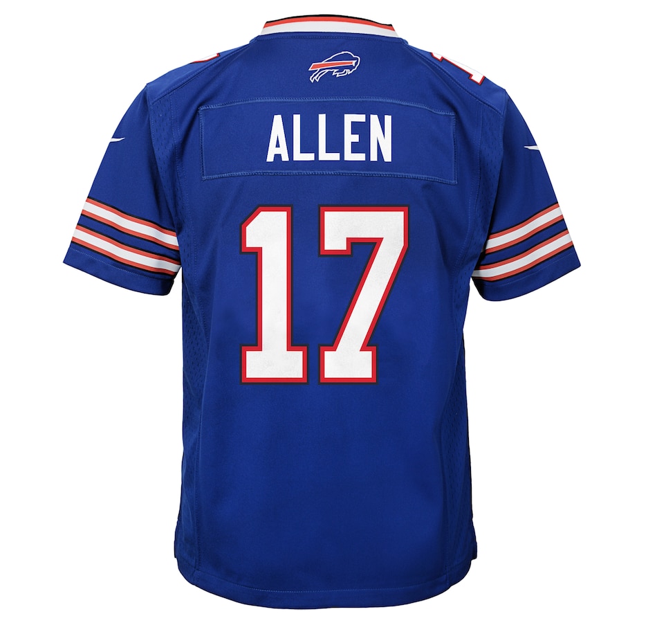 Image 733608.jpg, Product 733-608 / Price $149.99, Nike Youth Josh Allen Buffalo Bills NFL Player Game Team Jersey on TSC.ca's Sports department