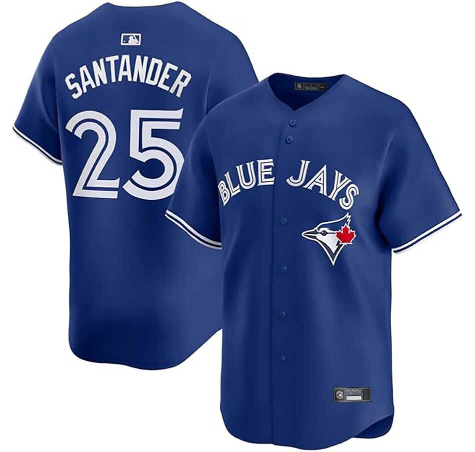 Image 733624.jpg, Product 733-624 / Price $349.99, Nike Men's Toronto Blue Jays Anthony Santander MLB Player Royal Blue Limited Jersey from Nike on TSC.ca's Sports department