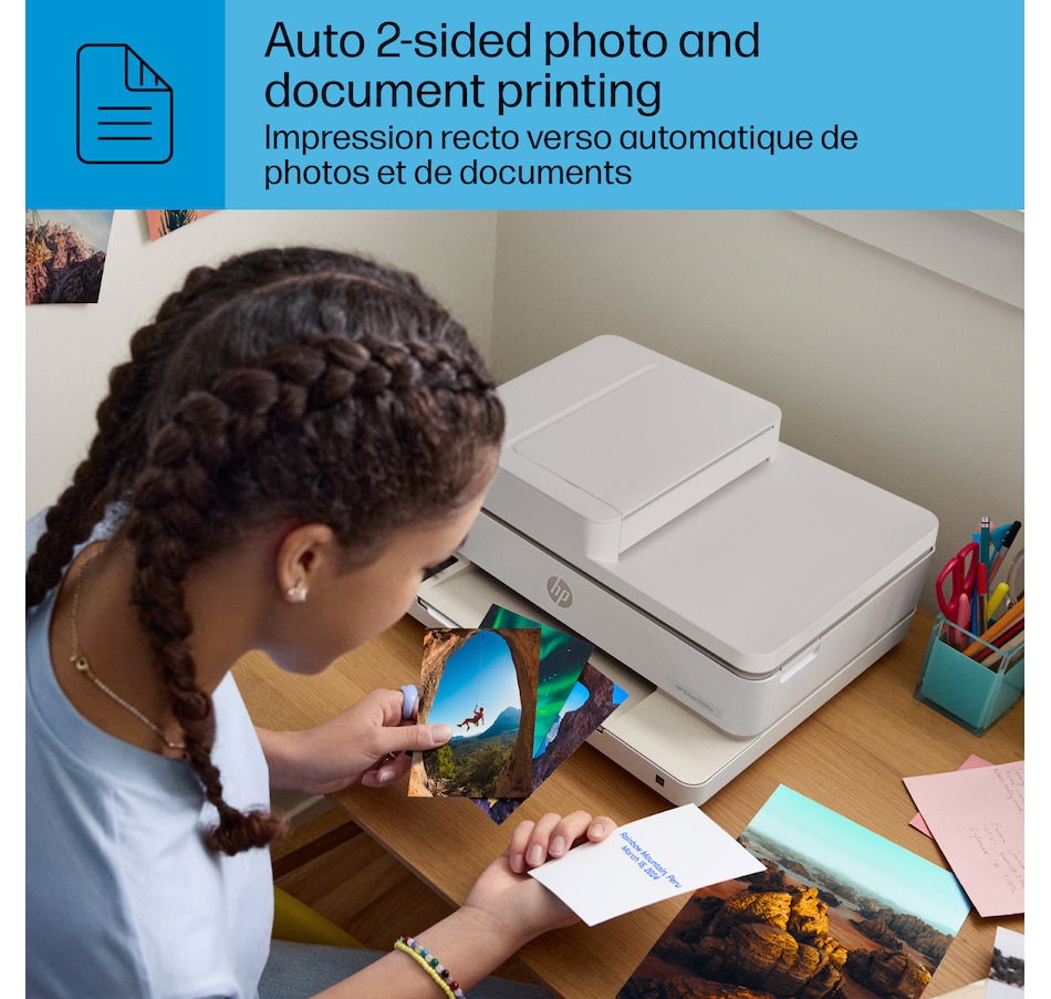 Image 733746_ALTMORE8.jpg, Product 733-746 / Price $209.99, HP Envy 6555e Wireless Colour Inkjet Printer (print, scan, copy) from HP - Hewlett Packard on TSC.ca's Electronics department