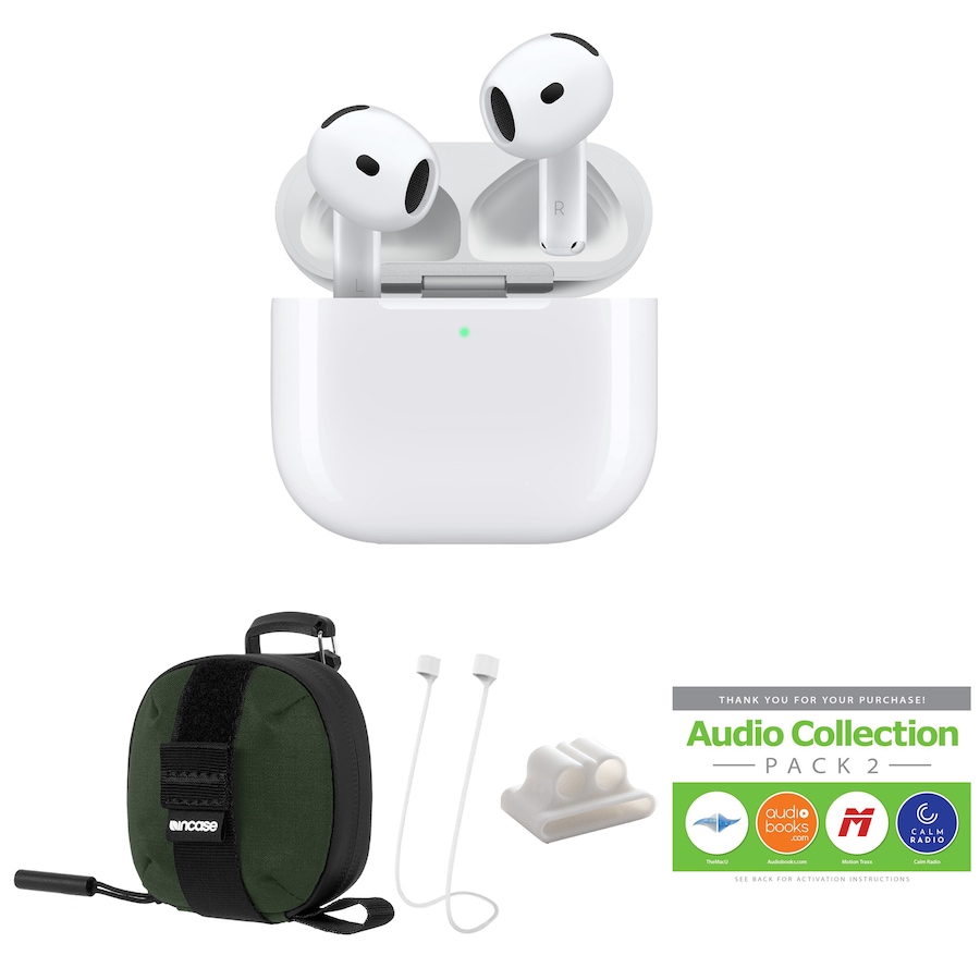 Image 733775_GRN.jpg, Product 733-775 / Price $399.99, Apple AirPods 4 with Active Noise Cancellation Bundle from Apple on TSC.ca's Electronics department