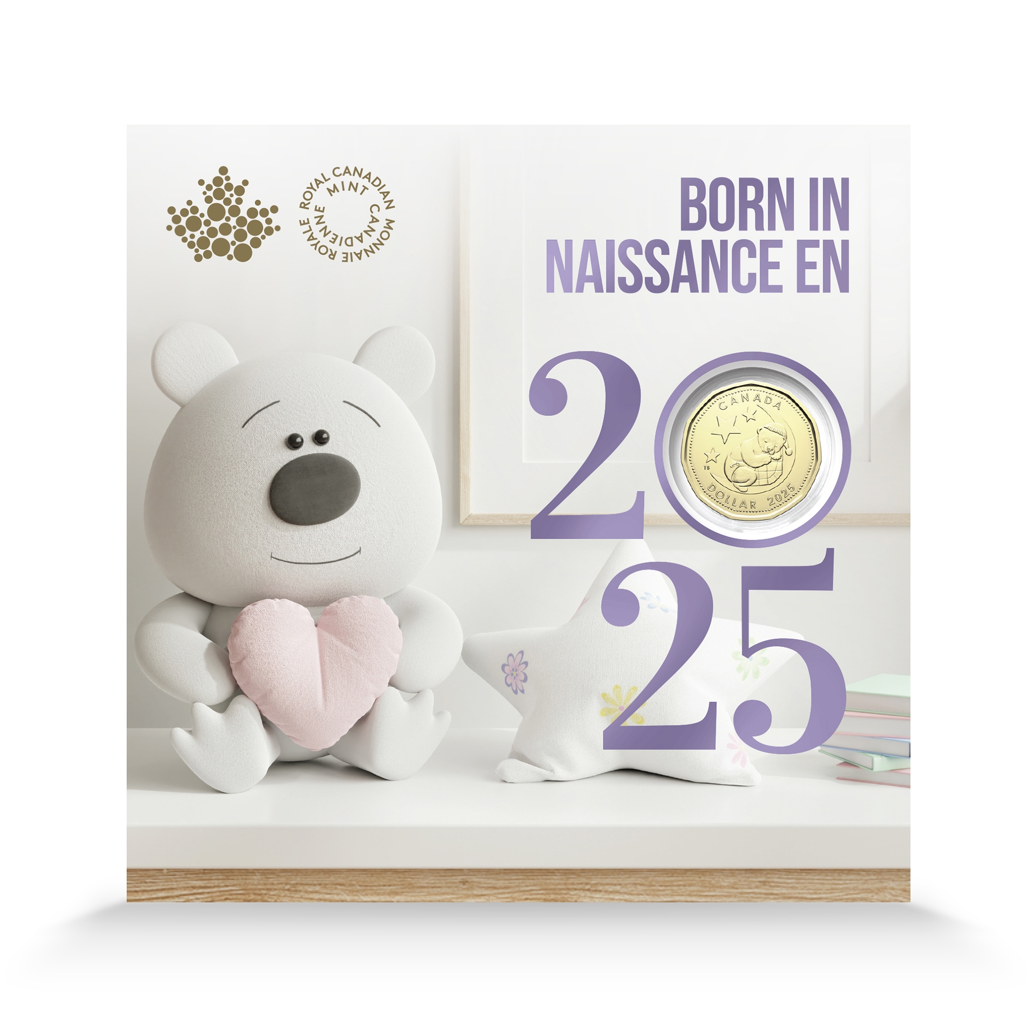 2025 Baby Numismatic Uncirculated Gift Set Five Coins including