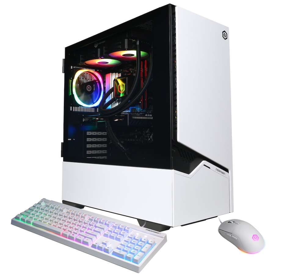 Image 733842.jpg, Product 733-842 / Price $2,835.99, CyberPowerPC SLC11360CPGV2 Gaming PC (Ryzen 7 8700F, 32 GB RAM, 2 TB SSD) from CyberpowerPC on TSC.ca's Electronics department
