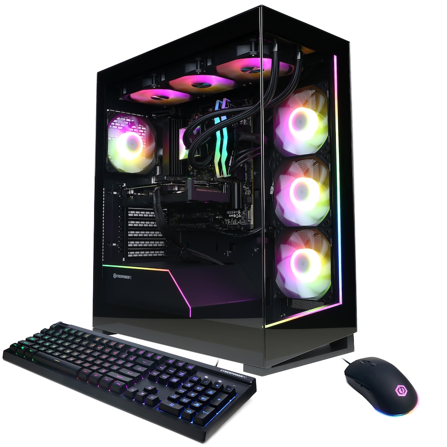 Image 733856.jpg, Product 733-856 / Price $2,999.99, CyberPowerPC SLC11440CPG Gaming PC (Ryzen 9 9900X, 32 GB RAM, 2 TB SSD) from CyberpowerPC on TSC.ca's Electronics department