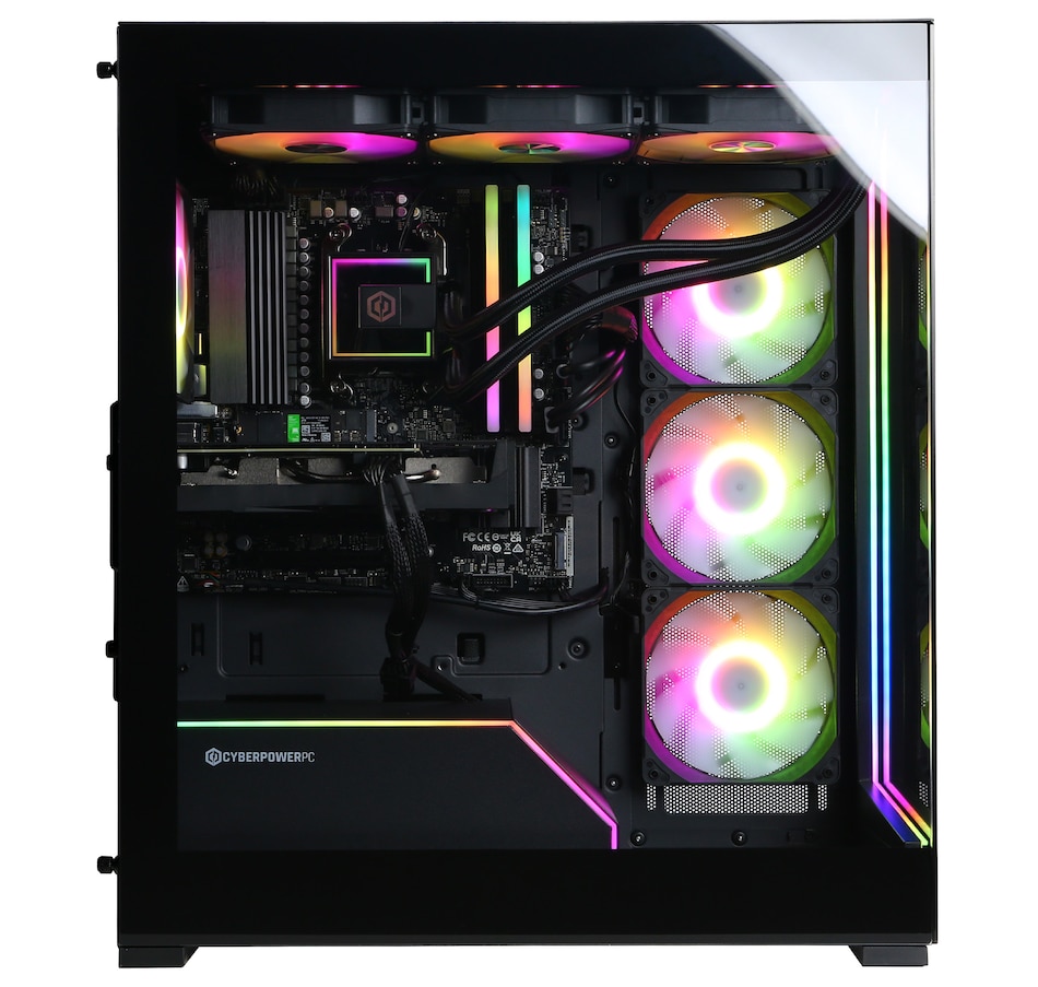 Image 733856_ALTMORE2.jpg, Product 733-856 / Price $3,288.99, CyberPowerPC SLC11440CPG Gaming PC (Ryzen 9 9900X, 32 GB RAM, 2 TB SSD) from CyberpowerPC on TSC.ca's Electronics department