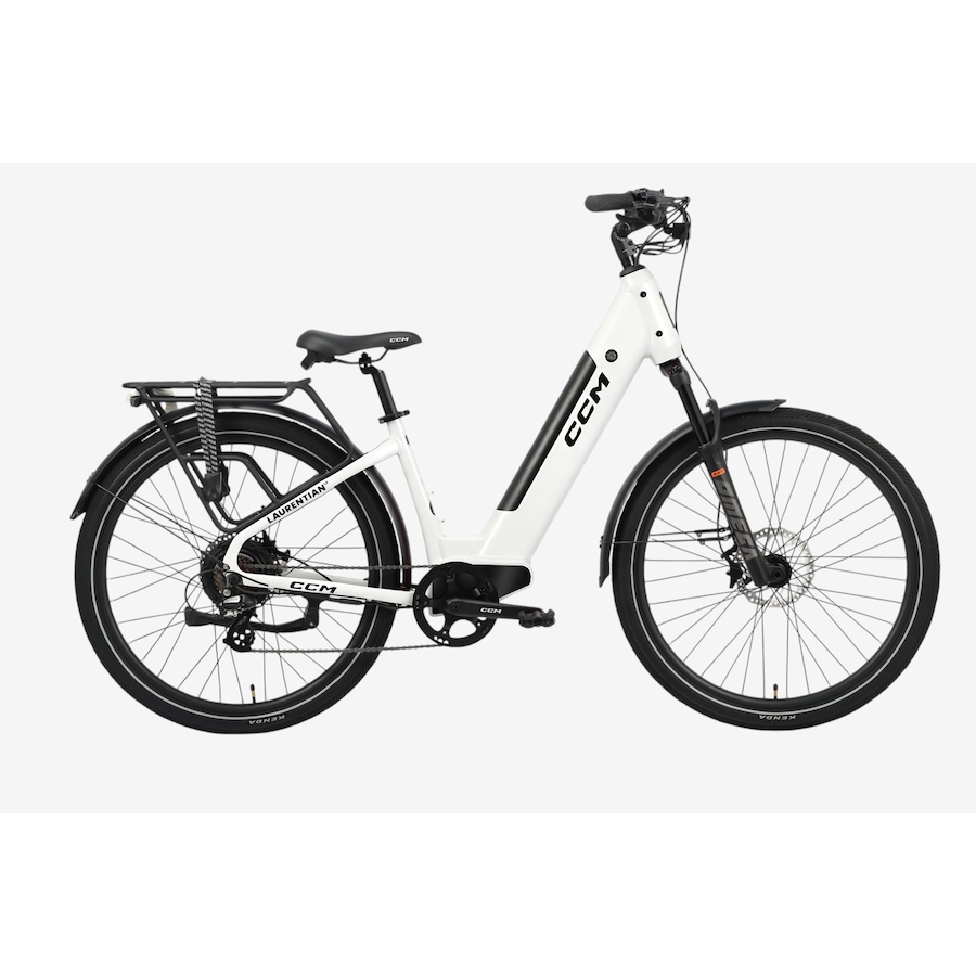 Image 733931_ALTMORE1.jpg, Product 733-931 / Price $2,299.99, CCM Laurentian 1 Commuter E-Bike with Torque Sensor (white) from CCM on TSC.ca's Health & Fitness department