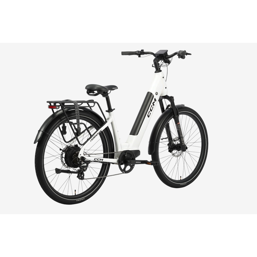 Image 733931_ALTMORE2.jpg, Product 733-931 / Price $2,299.99, CCM Laurentian 1 Commuter E-Bike with Torque Sensor (white) from CCM on TSC.ca's Health & Fitness department