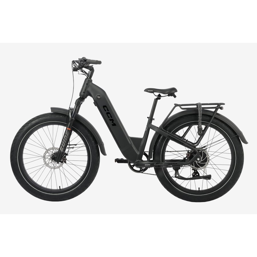 Image 733932.jpg, Product 733-932 / Price $2,799.99, CCM Nahanni 1 500W Fat Tire E-Bike with Torque Sensor (black) from CCM on TSC.ca's Health & Fitness department