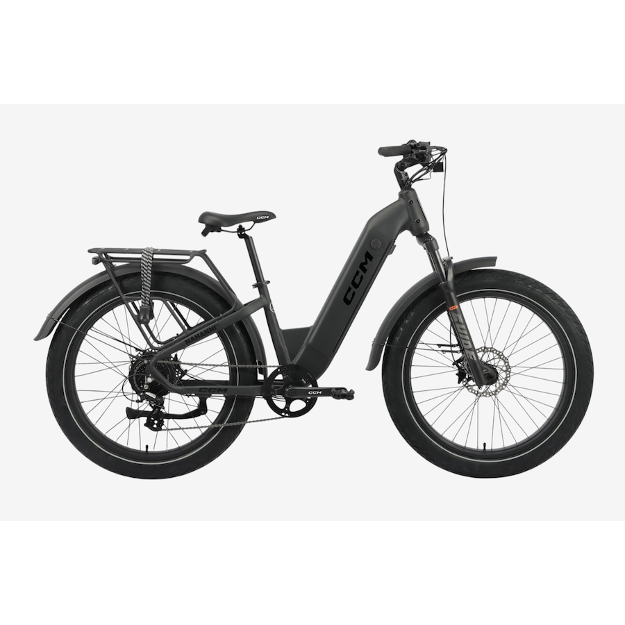 Image 733932_ALTMORE1.jpg, Product 733-932 / Price $2,799.99, CCM Nahanni 1 500W Fat Tire E-Bike with Torque Sensor (black) from CCM on TSC.ca's Health & Fitness department