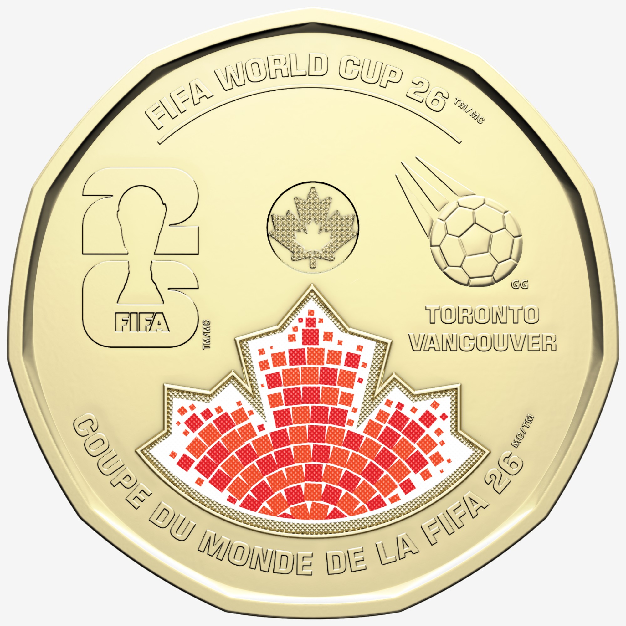 2026 FIFA World Cup Five Coin Set - TSC.ca