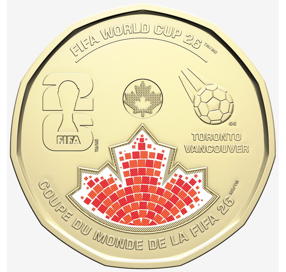 Image 733937_ALTMORE4.jpg, Product 733-937 / Price $39.95, 2026 FIFA World Cup Five Coin Set from Royal Canadian Mint (RCM) on TSC.ca's Coins department