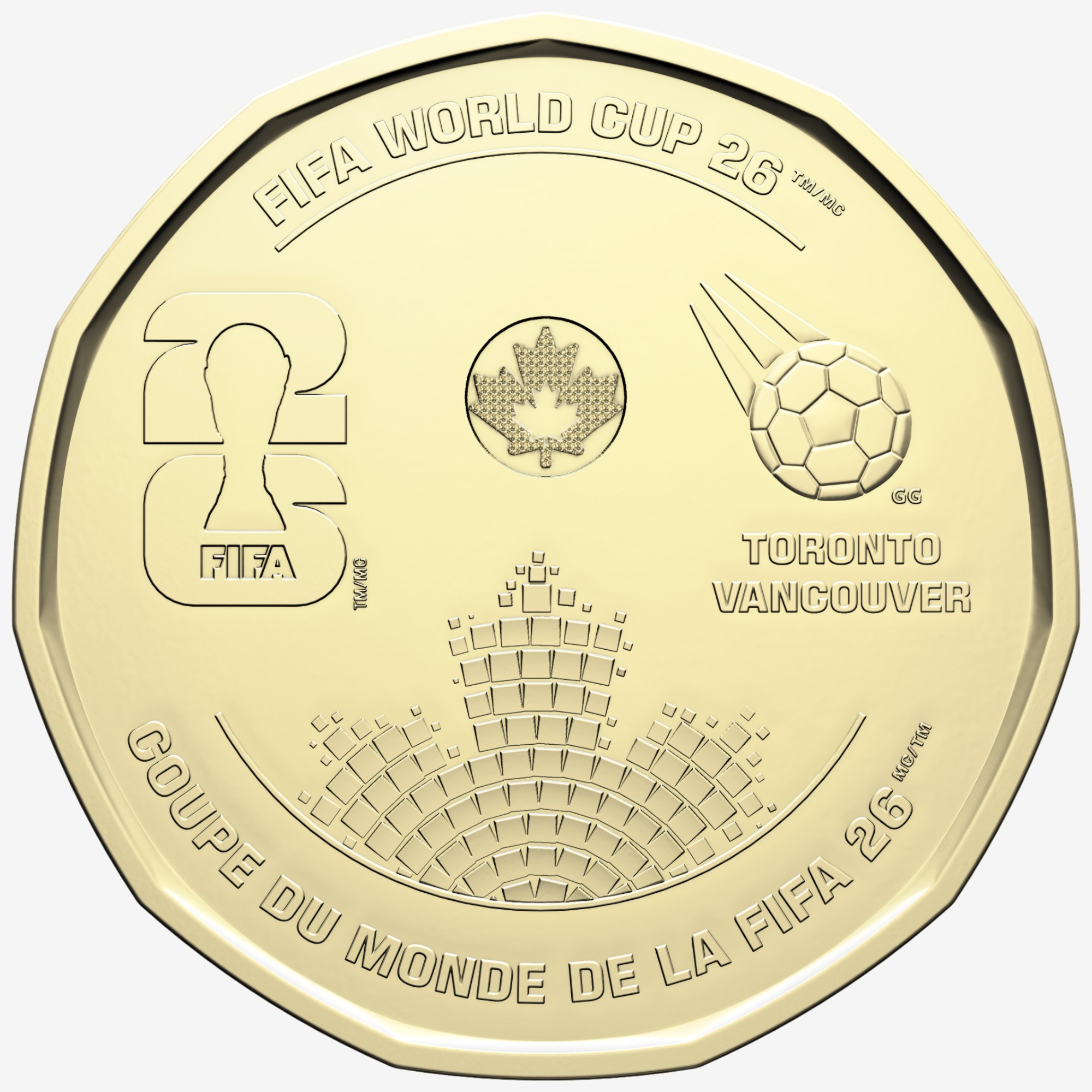2026 FIFA World Cup Five Coin Set - TSC.ca