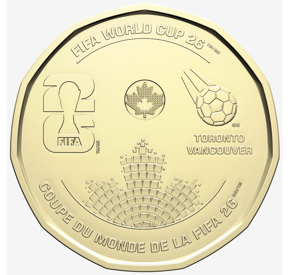 Image 733937_ALTMORE5.jpg, Product 733-937 / Price $39.95, 2026 FIFA World Cup Five Coin Set from Royal Canadian Mint (RCM) on TSC.ca's Coins department