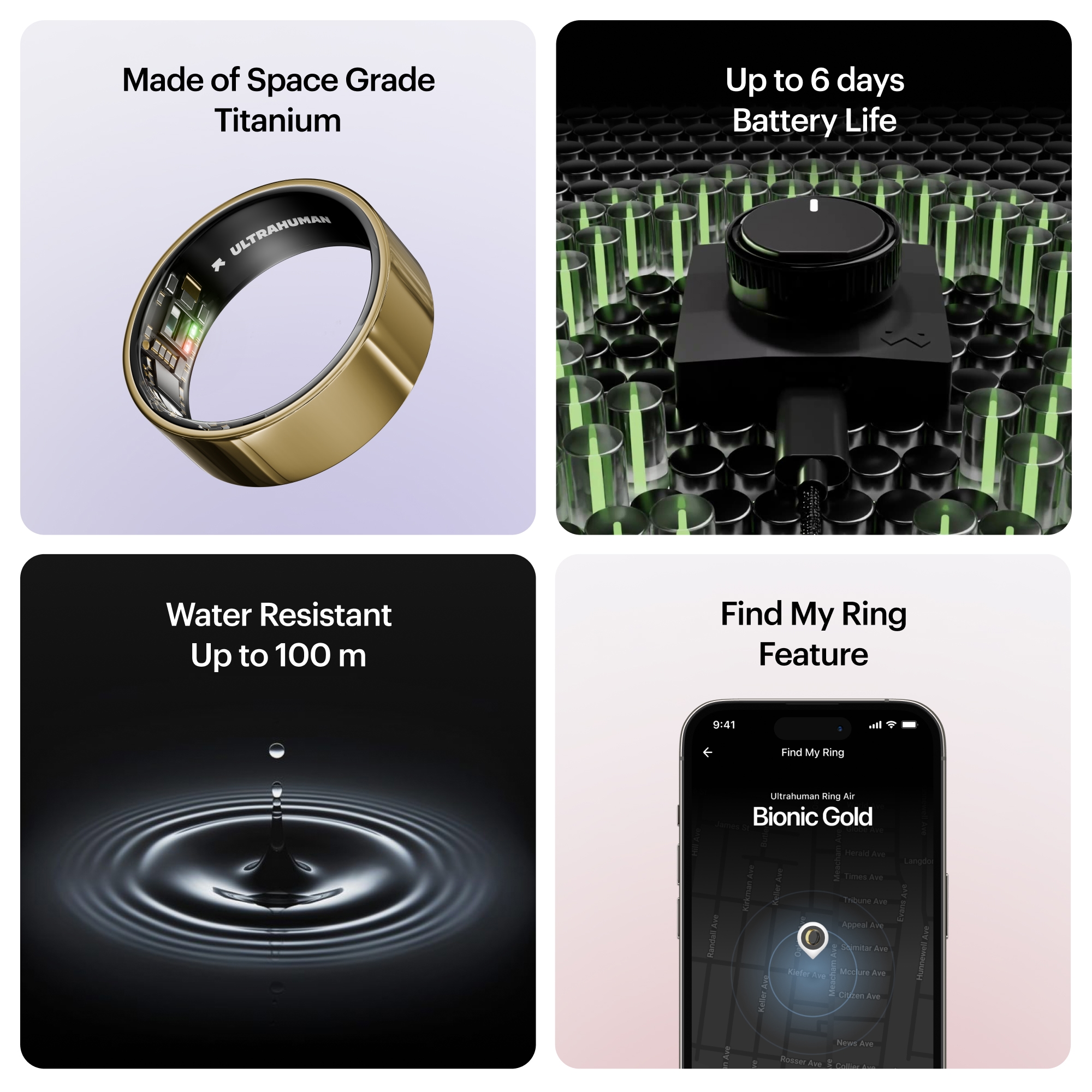 Ultrahuman Ring AIR Sleep and Fitness Smart Ring - TSC.ca