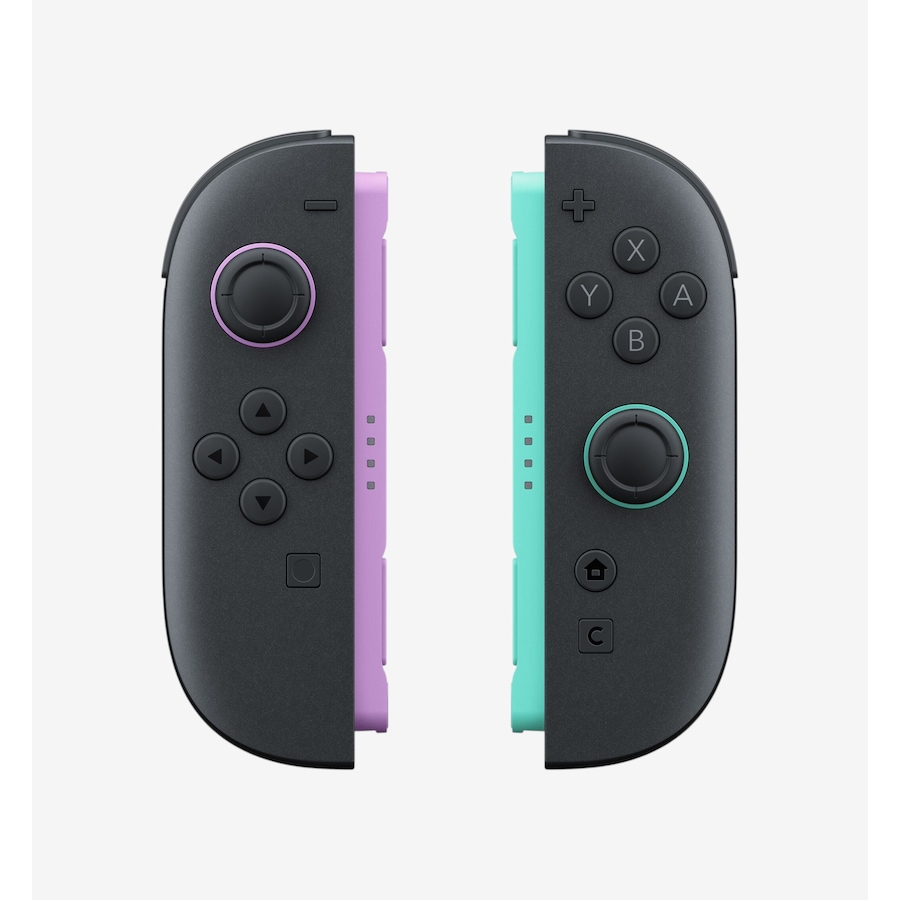 Image 733962_ALTMORE2.jpg, Product 733-962 / Price $124.99, Nintendo Switch 2 Joy-Con 2 Controllers (L, R; light purple, light green) from Nintendo on TSC.ca's Electronics department