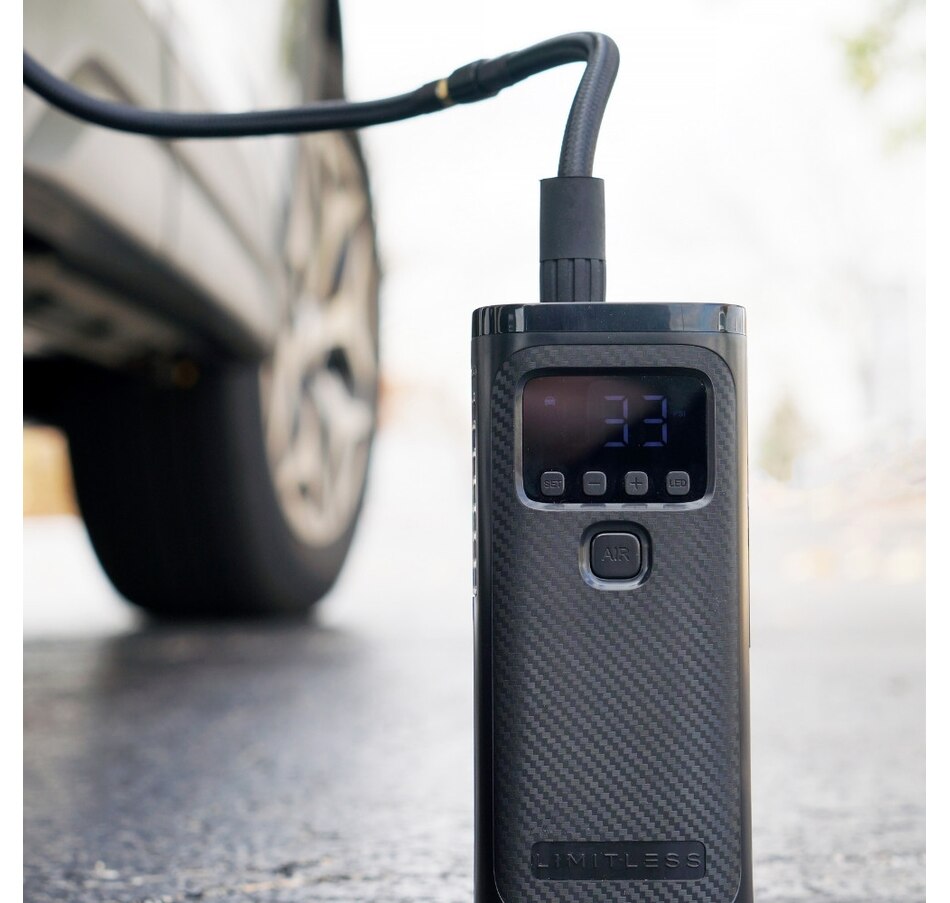Image 734007_ALTMORE1.jpg, Product 734-007 / Price $139.99, Limitless AirPro Portable Air Compressor, Power Bank, and Flashlight on TSC.ca's Home & Garden department