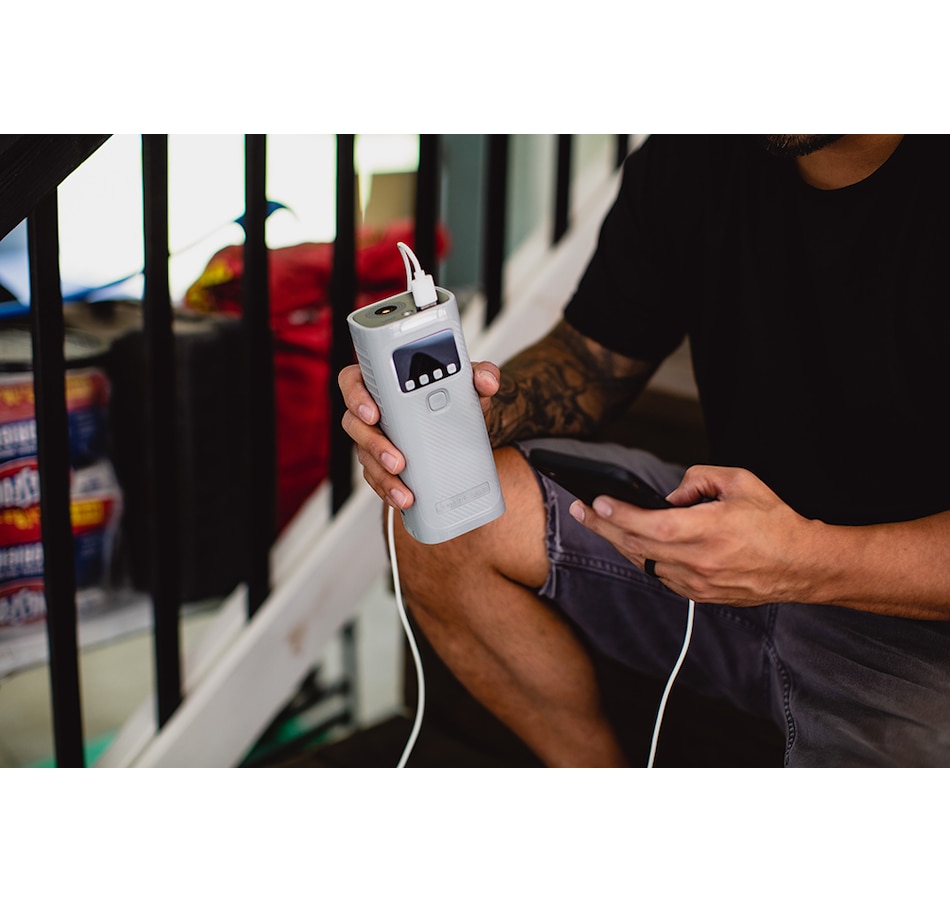 Image 734007_ALTMORE23.jpg, Product 734-007 / Price $139.99, Limitless AirPro Portable Air Compressor, Power Bank, and Flashlight on TSC.ca's Home & Garden department