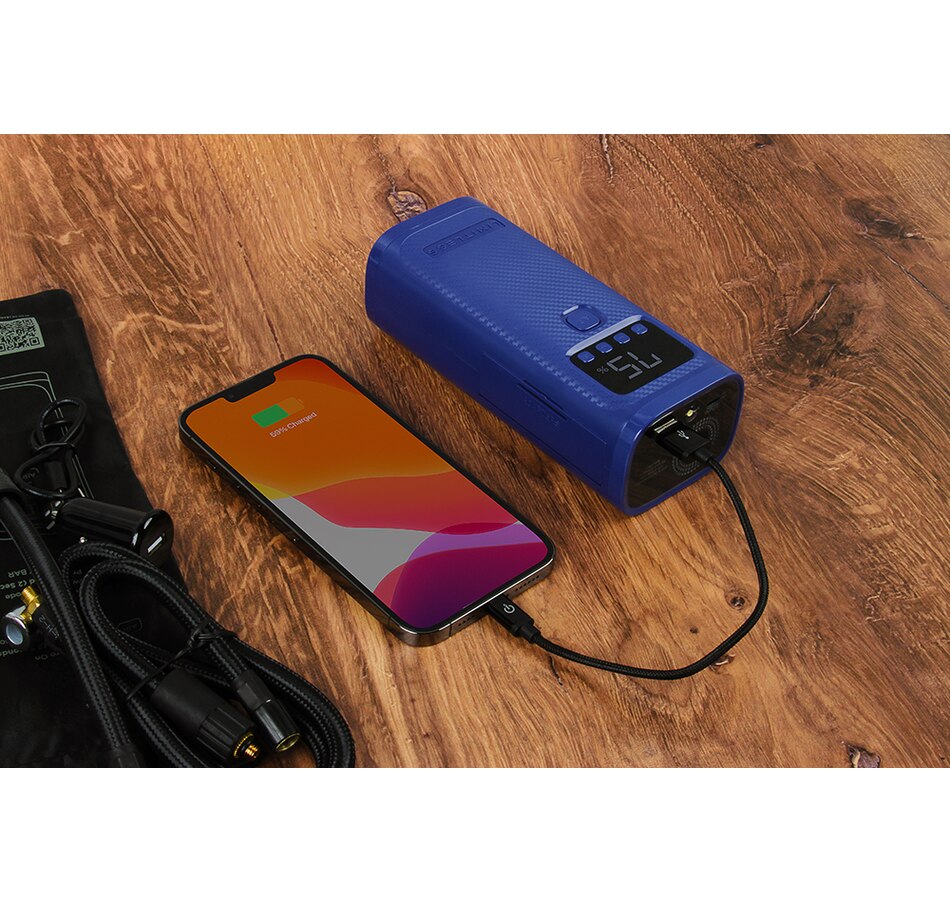 Image 734007_ALTMORE9.jpg, Product 734-007 / Price $139.99, Limitless AirPro Portable Air Compressor, Power Bank, and Flashlight on TSC.ca's Home & Garden department