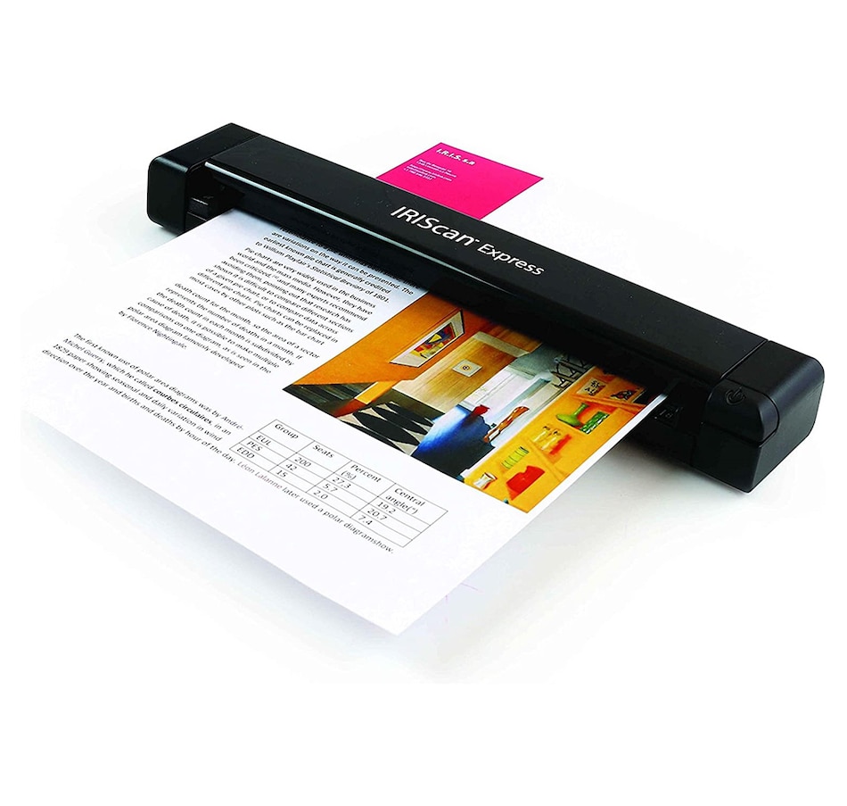 Image 734010_ALTMORE1.jpg, Product 734-010 / Price $169.99, IRIS Express 4 USB Portable Scanner from I.R.I.S on TSC.ca's Electronics department