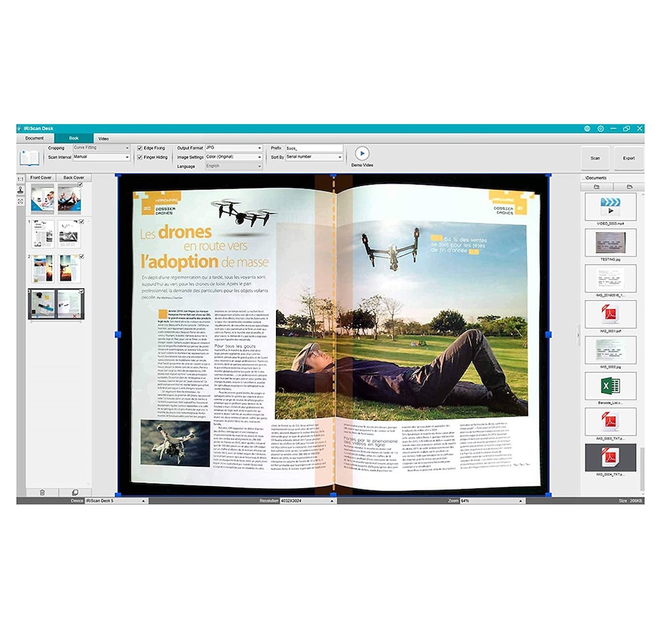 Image 734014_ALTMORE1.jpg, Product 734-014 / Price $265.99, IRIS Desk 5 Colour Document Scanner from I.R.I.S on TSC.ca's Electronics department