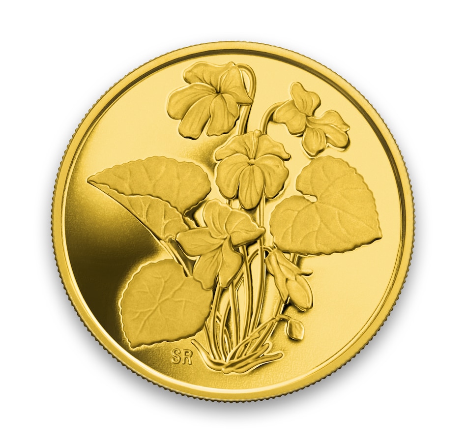 Image 734071.jpg, Product 734-071 / Price $4,499.95, 2007 $300 The Purple Violet Gold Coin from Royal Canadian Mint (RCM) on TSC.ca's Coins department