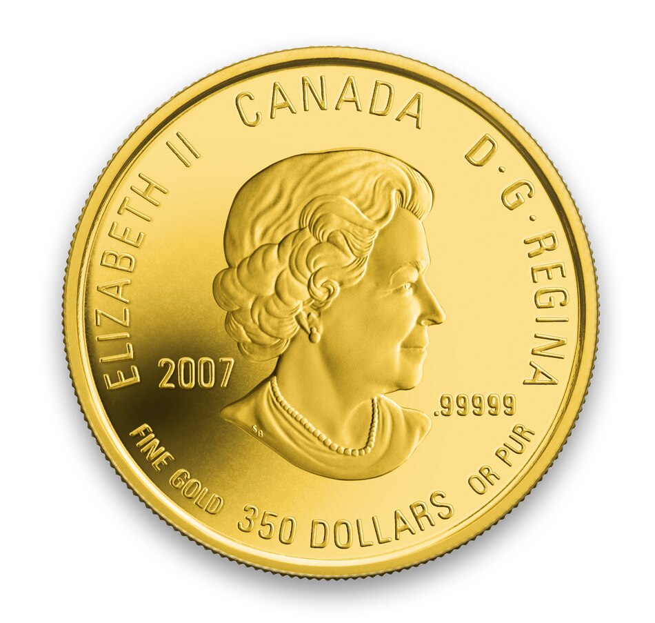 Image 734071_ALTMORE1.jpg, Product 734-071 / Price $4,499.95, 2007 $300 The Purple Violet Gold Coin from Royal Canadian Mint (RCM) on TSC.ca's Coins department