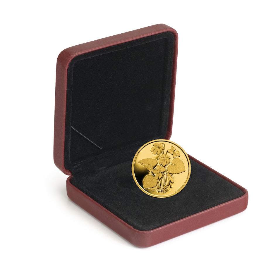 Image 734071_ALTMORE2.jpg, Product 734-071 / Price $4,499.95, 2007 $300 The Purple Violet Gold Coin from Royal Canadian Mint (RCM) on TSC.ca's Coins department