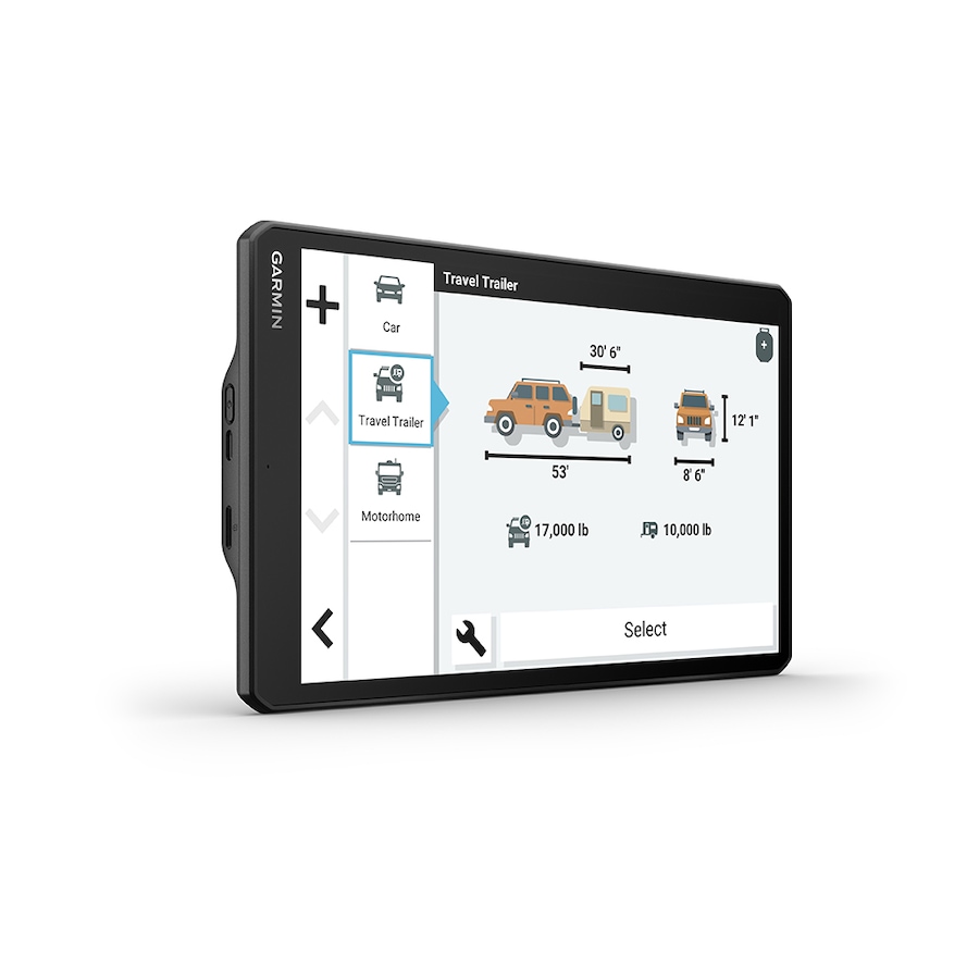Image 734101_ALTMORE3.jpg, Product 734-101 / Price $1,319.99, Garmin RV 1095 GPS with 10" Display and Traffic Alerts from Garmin on TSC.ca's Electronics department