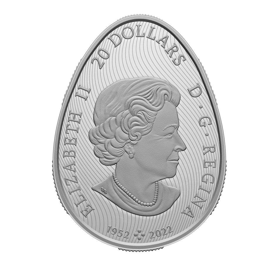 Image 734104_ALTMORE1.jpg, Product 734-104 / Price $229.95, 2023 $20 Fine Silver Pysanka Egg Coin from Royal Canadian Mint (RCM) on TSC.ca's Coins department