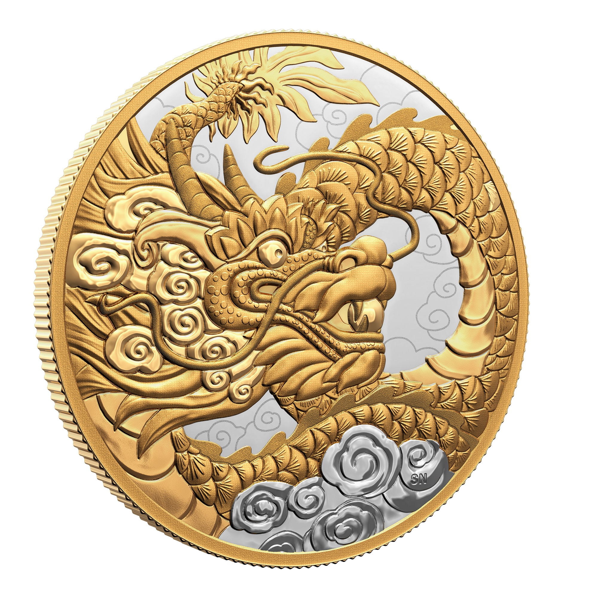 2023 $50 Fine Silver Heavenly Dragon Coin - TSC.ca