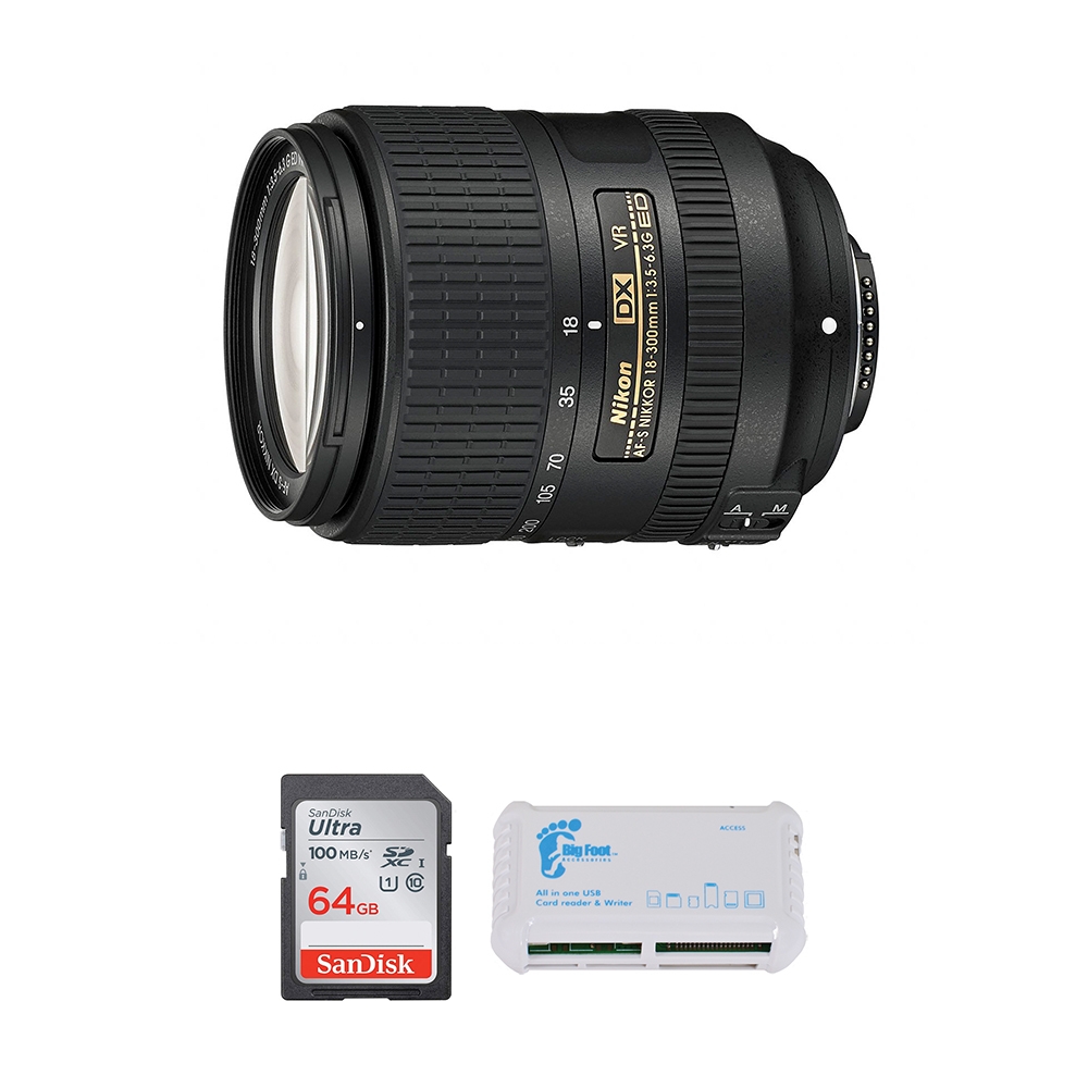 Nikon AF-S DX NIKKOR 18-300mm F/3.5-6.3G ED VR Lens - TSC.ca