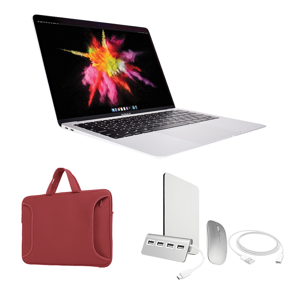 Image 734144_SLVRE.jpg, Product 734-144 / Price $1,129.99, Apple Macbook Air 13" 256 GB Retina (2018, refurbished) on TSC.ca's Electronics department