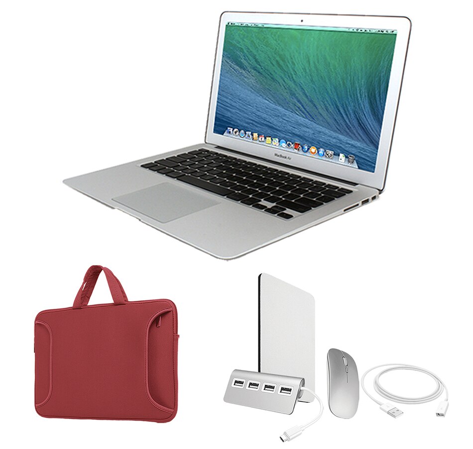 Image 734167_SLVRE.jpg, Product 734-167 / Price $509.99, Apple MacBook Air 13" 256 GB (early 2014, refurbished) on TSC.ca's Electronics department