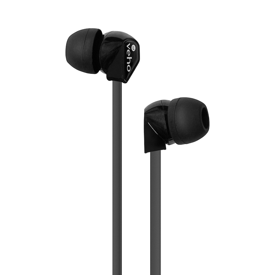 Image 734224.jpg, Product 734-224 / Price $17.99, Veho 360 Z-1 Noise-Isolating Stereo Earphones With Flat Flex Anti-Tangle Cord from Veho on TSC.ca's Electronics department
