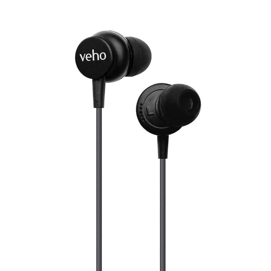 Image 734225_BLK.jpg, Product 734-225 / Price $79.99, Veho Z-3 In-Ear Headphones With Built-in Microphone And Remote Control from Veho on TSC.ca's Electronics department