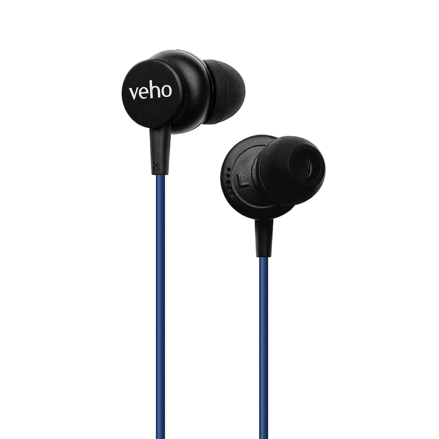 Image 734225_BLU.jpg, Product 734-225 / Price $79.99, Veho Z-3 In-Ear Headphones With Built-in Microphone And Remote Control from Veho on TSC.ca's Electronics department