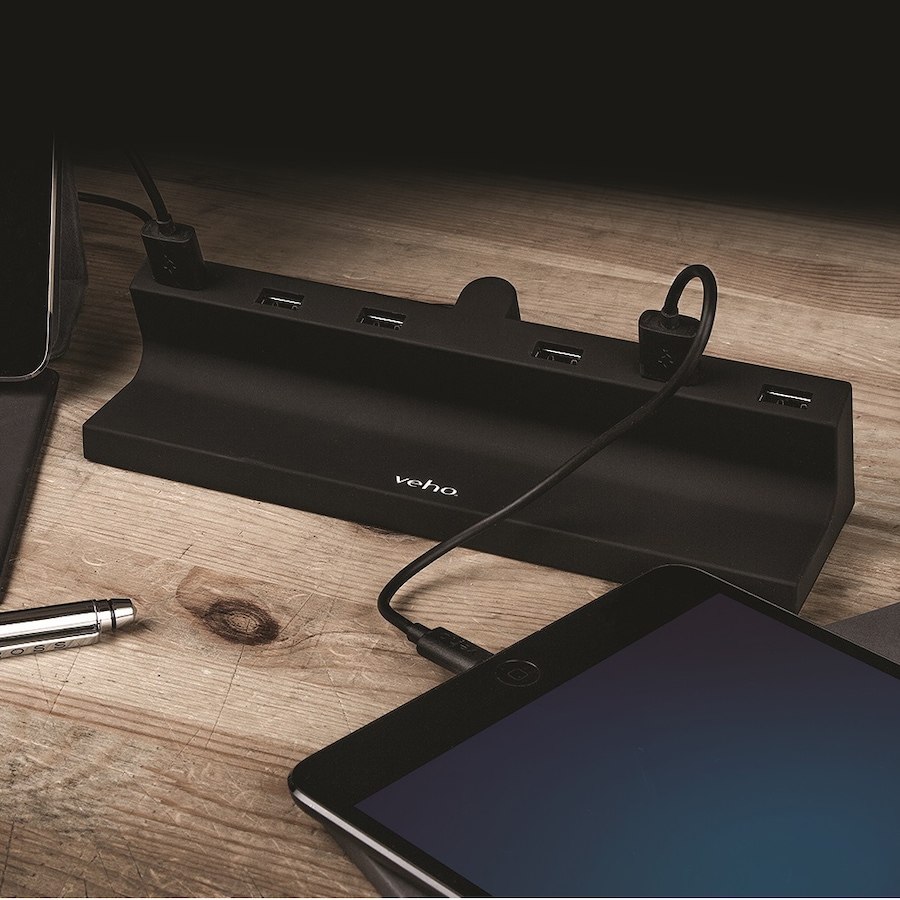 Image 734228_ALTMORE7.jpg, Product 734-228 / Price $89.99, Veho TA-6 Desktop 6-Port USB Charging Hub With 2.4A Output from Veho on TSC.ca's Electronics department