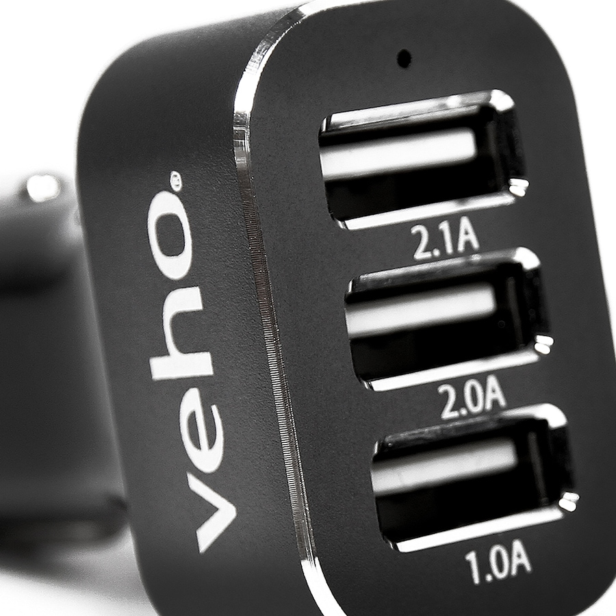 Image 734238_ALTMORE3.jpg, Product 734-238 / Price $13.99, Veho Triple USB 5-Volt, 5.1-Amp Car Charger for All USB-Charged Devices from Veho on TSC.ca's Home & Garden department