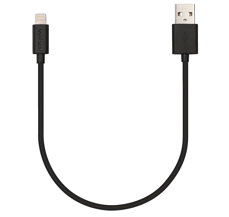 Image 734241.jpg, Product 734-241 / Price $17.99, Veho Pebble Certified MFi Lightning to USB Charge and Sync Cable (0.2 m) from Veho on TSC.ca's Electronics department