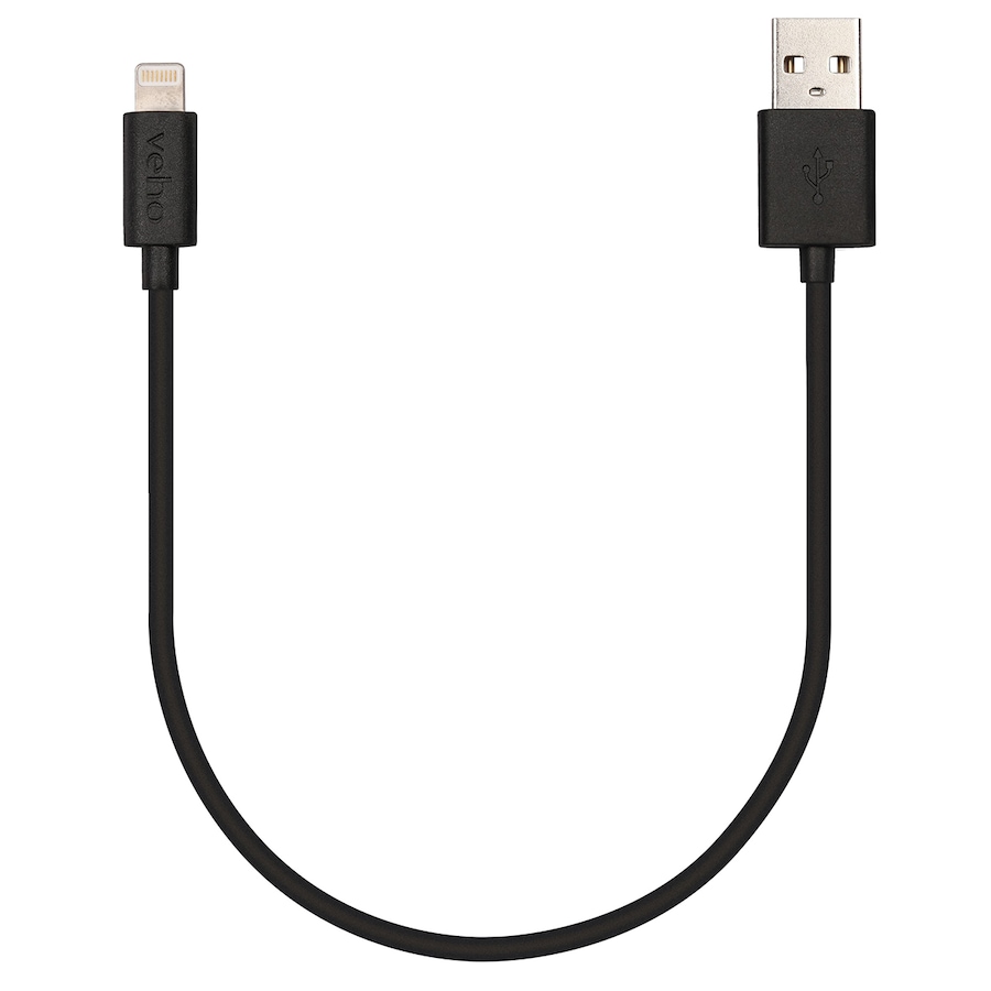 Image 734241.jpg, Product 734-241 / Price $14.99, Veho Pebble Certified MFi Lightning to USB Charge and Sync Cable (0.2 m) from Veho on TSC.ca's Electronics department