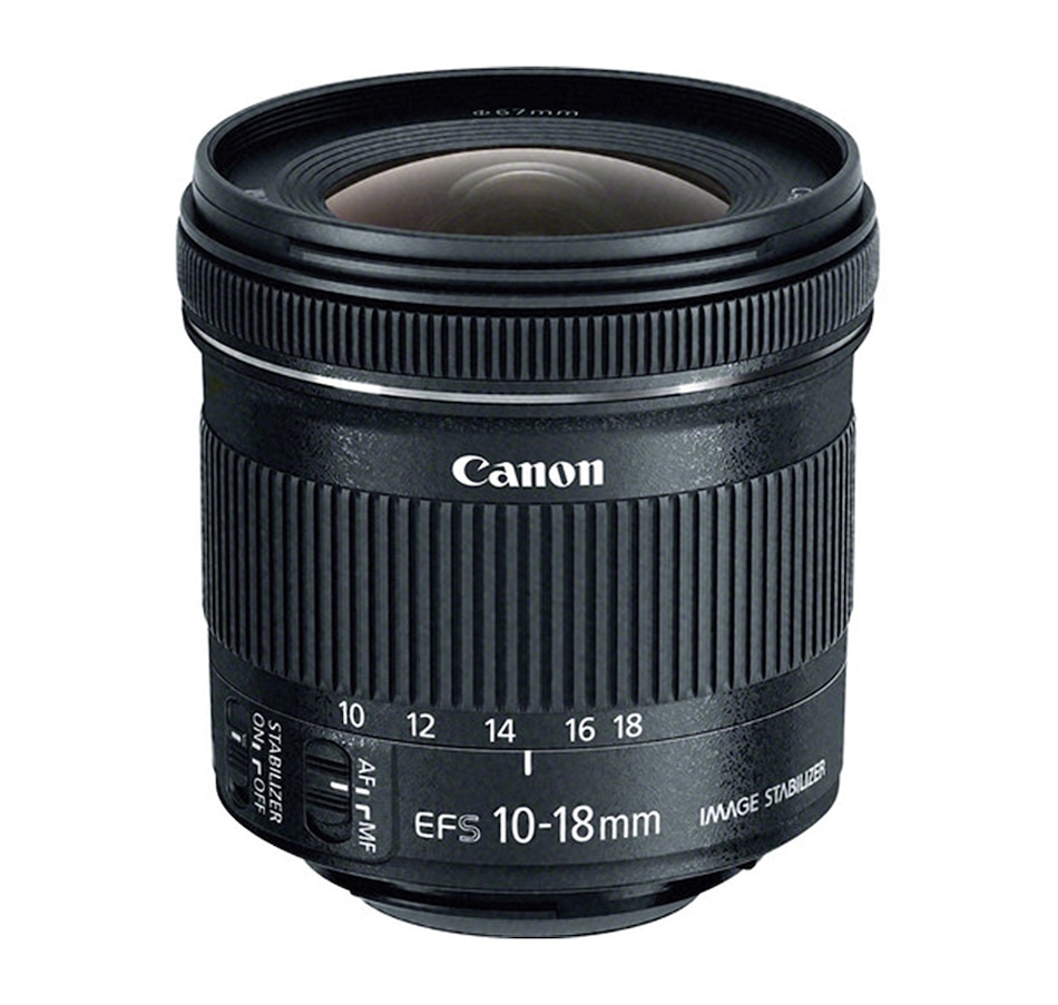 Image 734307_ALTMORE1.jpg, Product 734-307 / Price $399.99, Canon EF-S 10-18mm f/4.5-5.6 IS STM Lens from Canon on TSC.ca's Electronics department