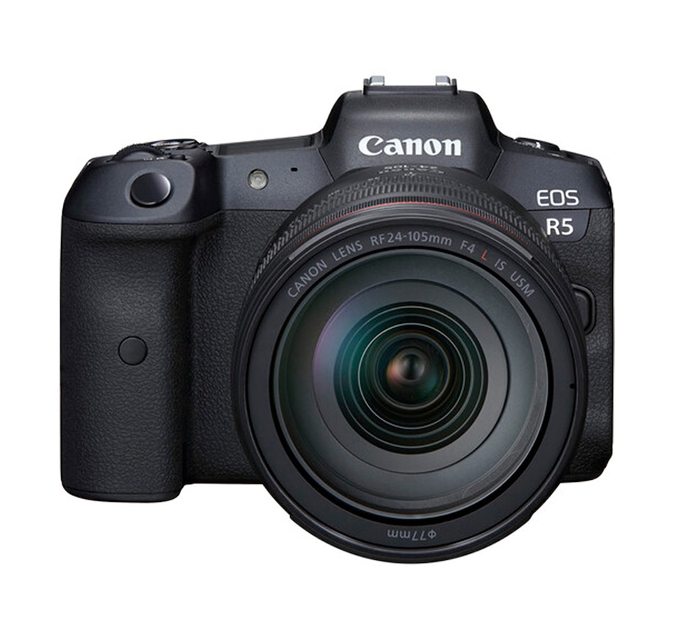 Image 734336_ALTMORE1.jpg, Product 734-336 / Price $5,944.99, Canon EOS R5 Mirrorless Camera with 24-105mm f/4 Lens from Canon on TSC.ca's Electronics department