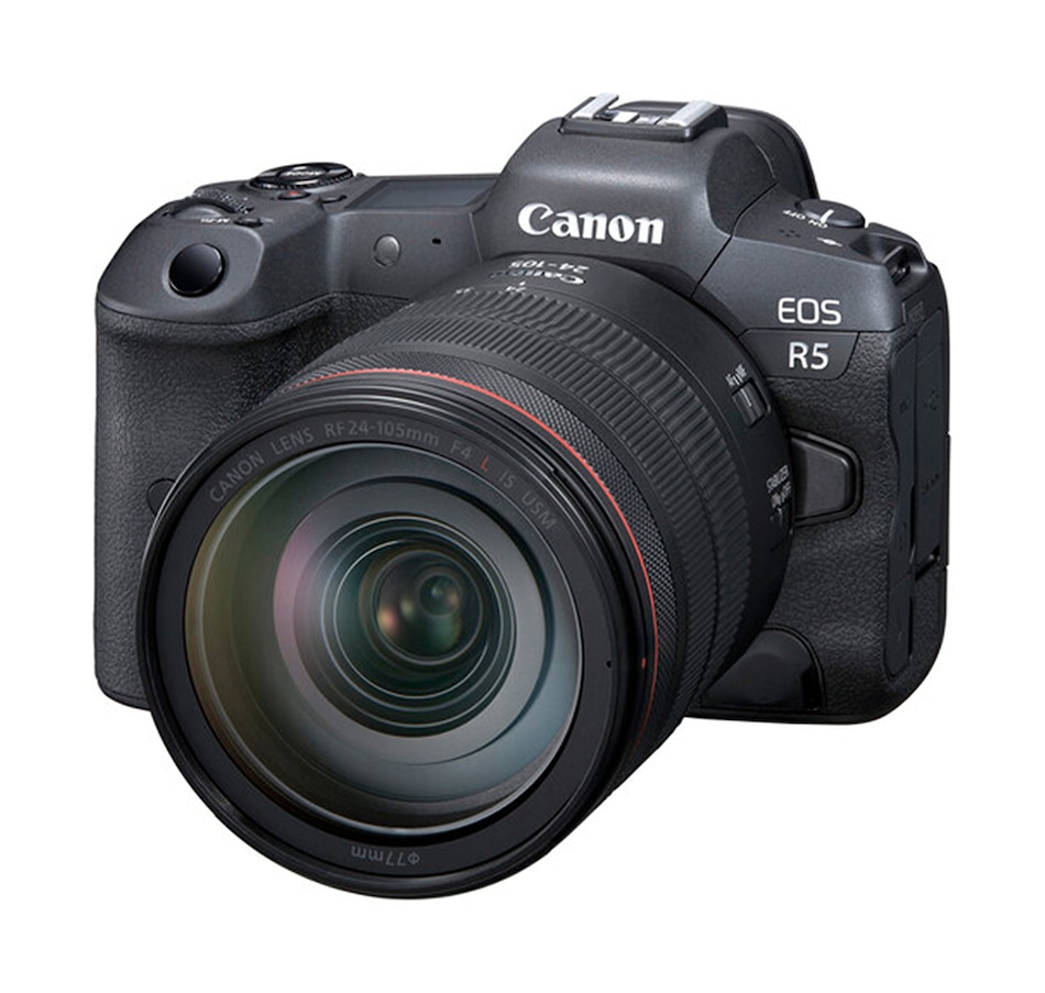 Image 734336_ALTMORE5.jpg, Product 734-336 / Price $5,944.99, Canon EOS R5 Mirrorless Camera with 24-105mm f/4 Lens from Canon on TSC.ca's Electronics department