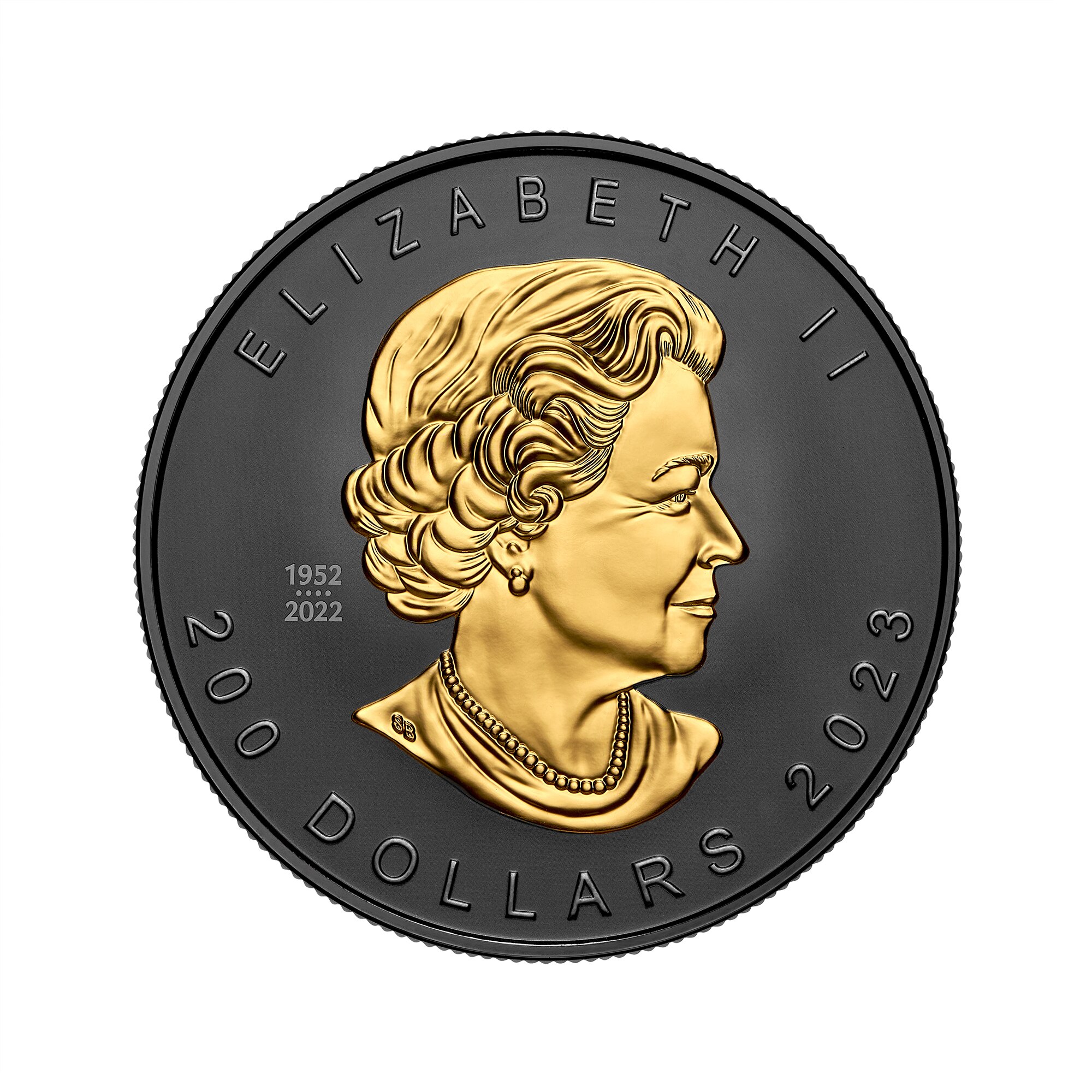 2023 Super Incuse Two-Ounce $200 Pure Gold Maple Leaf with