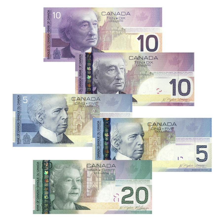 Image 734411_ALTMORE6.jpg, Product 734-411 / Price $995.00, Paper Money Series Collection, 1937–2006, $1–$20 (26 notes) from Canadian Coin & Currency on TSC.ca's Coins department