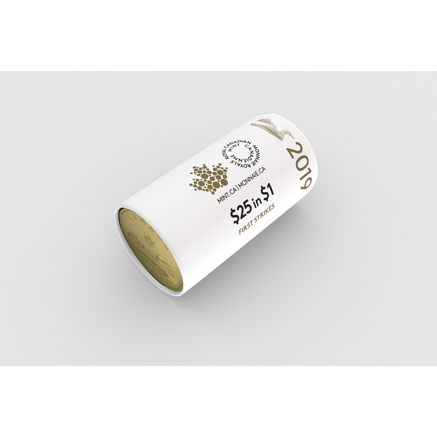 Image 734412_ALTMORE2.jpg, Product 734-412 / Price $189.95, 2019 First Strikes Special Wrap Roll Collection from Royal Canadian Mint (RCM) on TSC.ca's Coins department