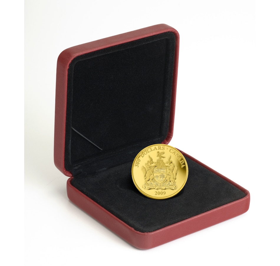 Image 734429_ALTMORE2.jpg, Product 734-429 / Price $4,299.95, 2009 $300 Prince Edward Island Provincial Coat of Arms Gold Coin from Royal Canadian Mint (RCM) on TSC.ca's Coins department
